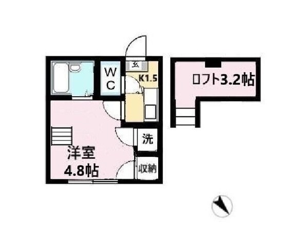 ビューコート小田原の物件間取画像